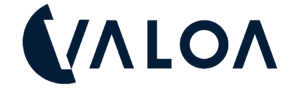 Valoa logo night blue